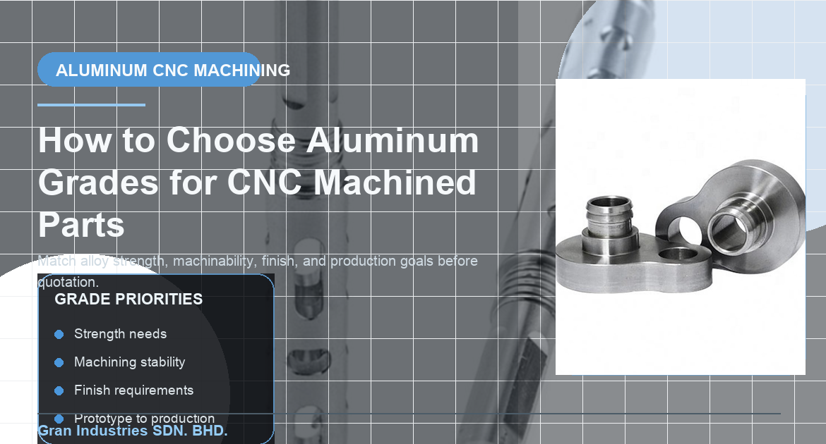Pemilihan kelas aluminium untuk suku cadang mesin CNC