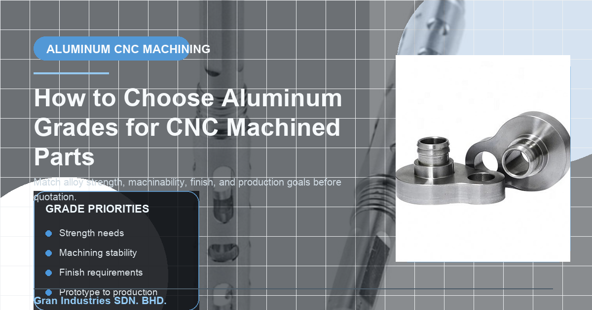 Pemilihan kelas aluminium untuk suku cadang mesin CNC