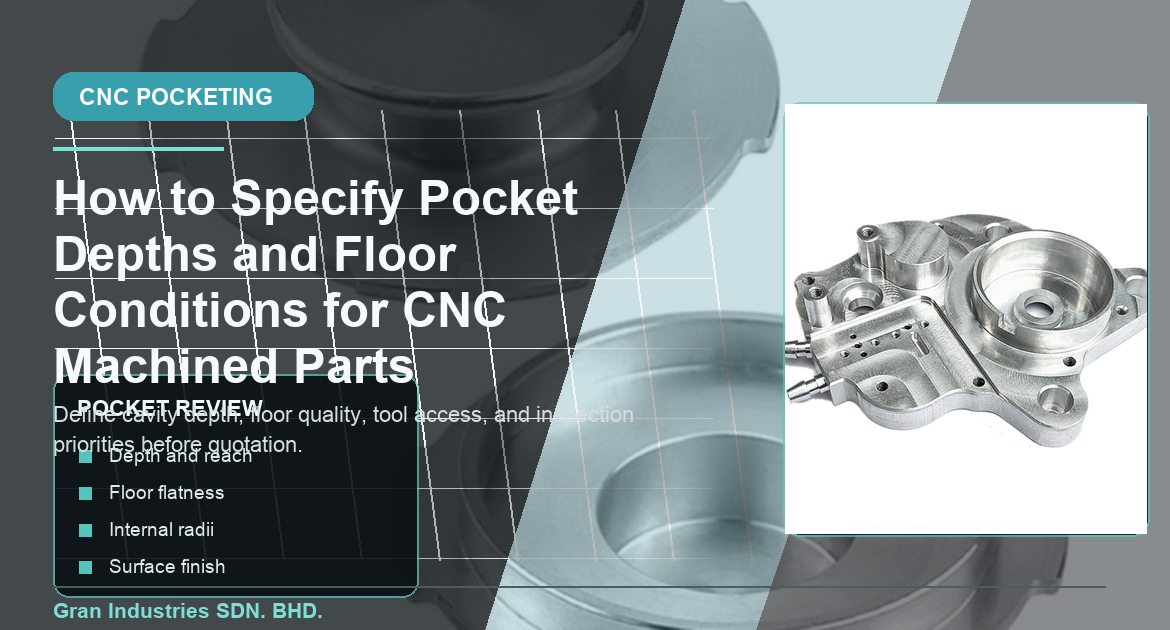 CNC加工部品のポケット深さと床の状態チェックリスト