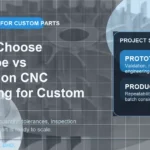 Bagaimana Memilih Prototipe vs Pemesinan CNC Produksi untuk Suku Cadang Kustom