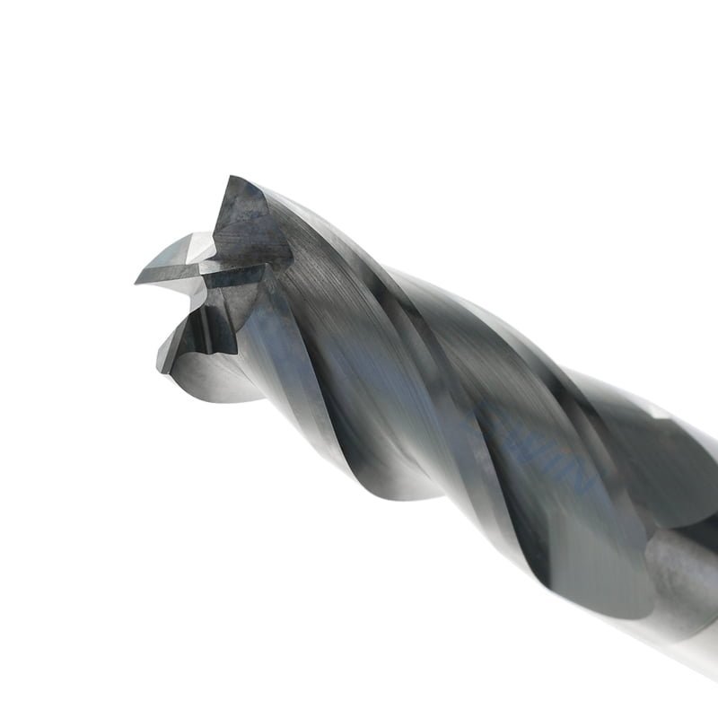 Square End mill: 12mm Dia, 30mm LOC, 12mm Shank, 75mm OAL, 4 Flute, Solid Carbide, AlTiN Coated - الصورة 2