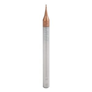 Carbide Micro End mill: 0.7mm Dia, 4mm Shank, 50mm OAL