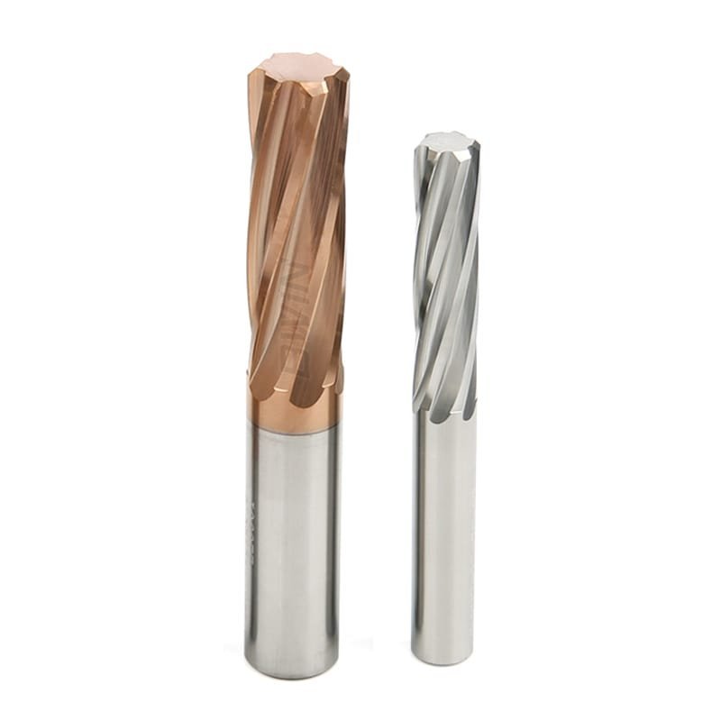 Solid Carbide Spiral Flute Reamer for Alloy Steel and Carbon Steel Precision Machining