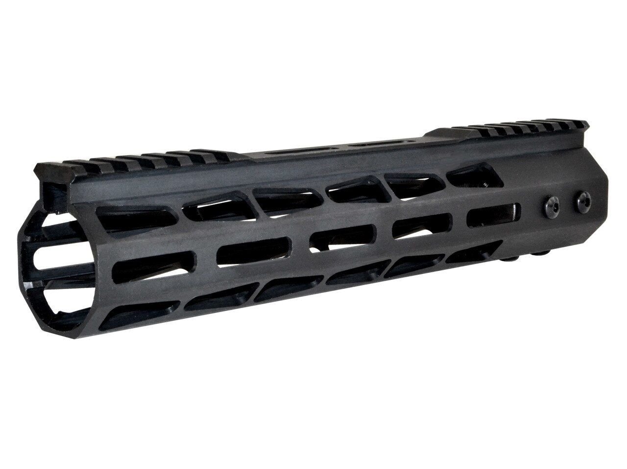 AR-15 Split-Top M-LOK Handguard, view 4 — CNC machined part by Gran Industries