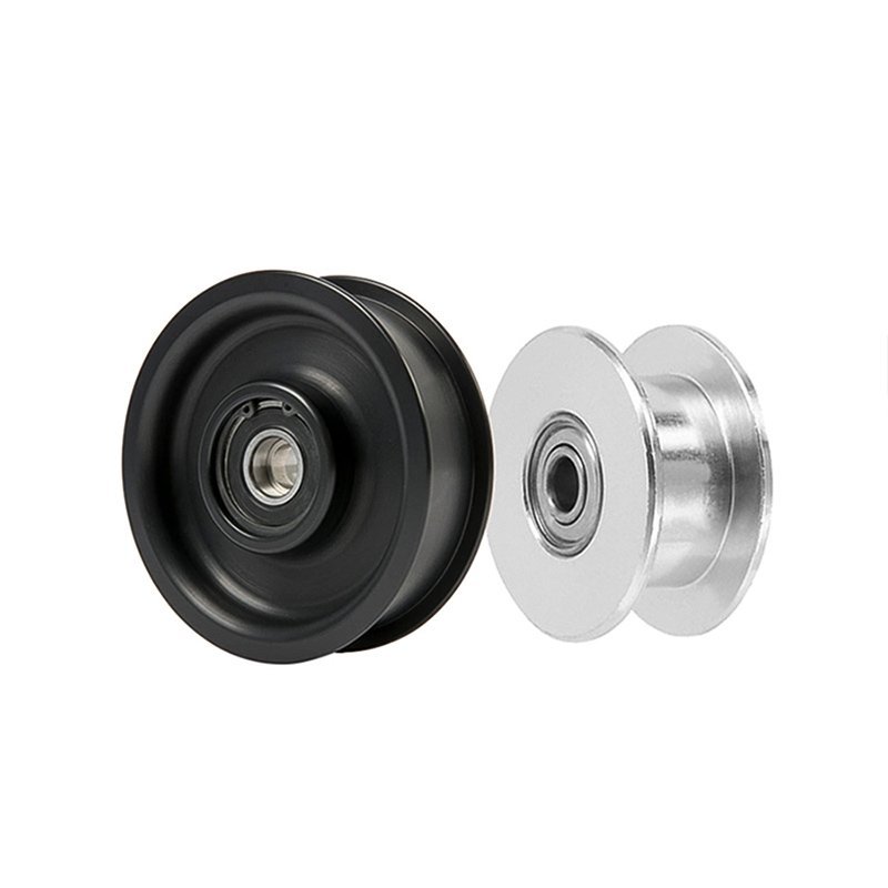 Aluminum Bore Toothless Timing Belt Pulley — CNC machined part by Gran Industries