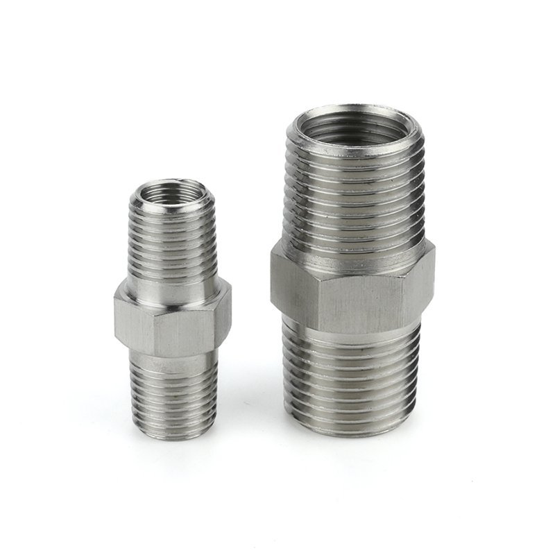 Stainless Steel Hex Nipple