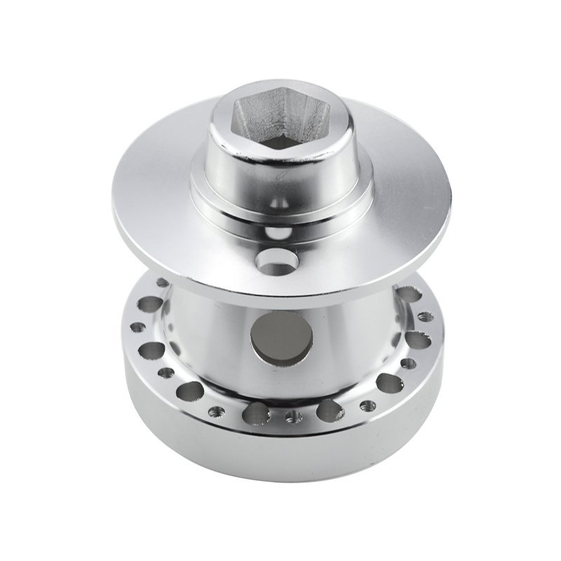 CNC Aluminum Steering Wheel Hub Adapter - Imej 3