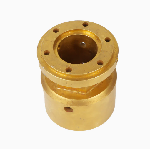 CNC Machined Brass Flange Bushing - Imagen 3