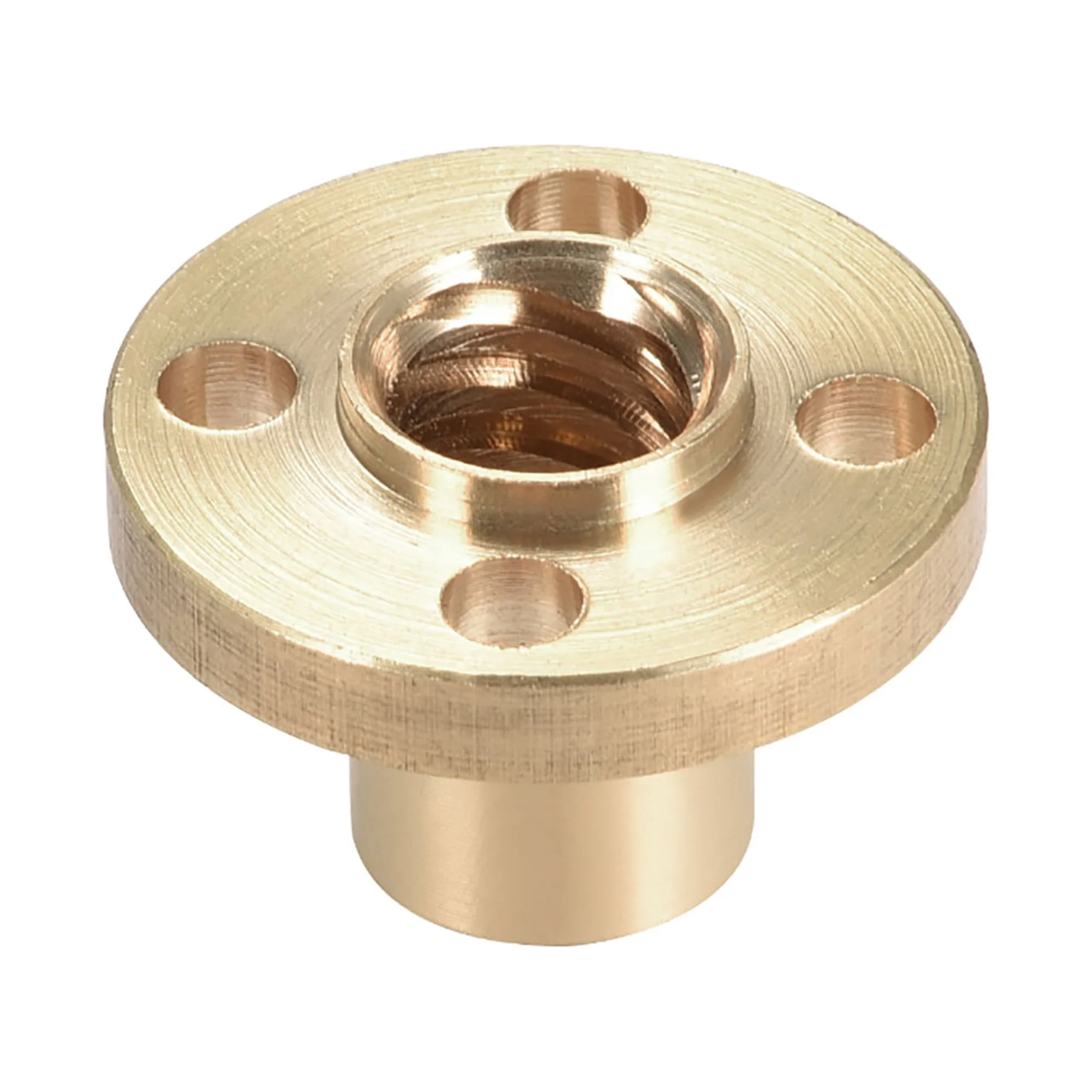 Flange Trapezoidal T8 Screw Brass Nut — изображение 3