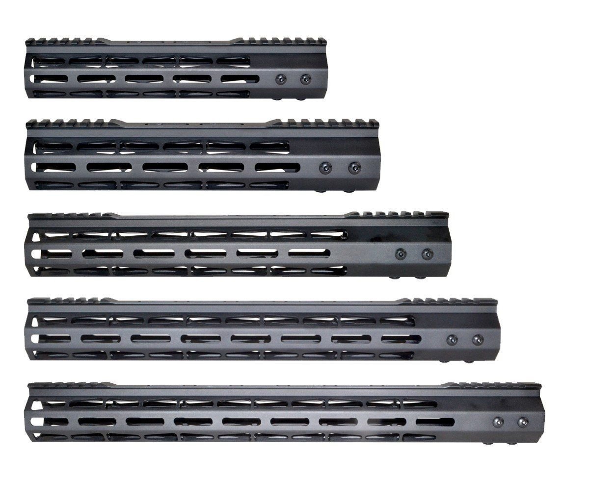 AR-15 Split-Top M-LOK Handguard — CNC machined part by Gran Industries